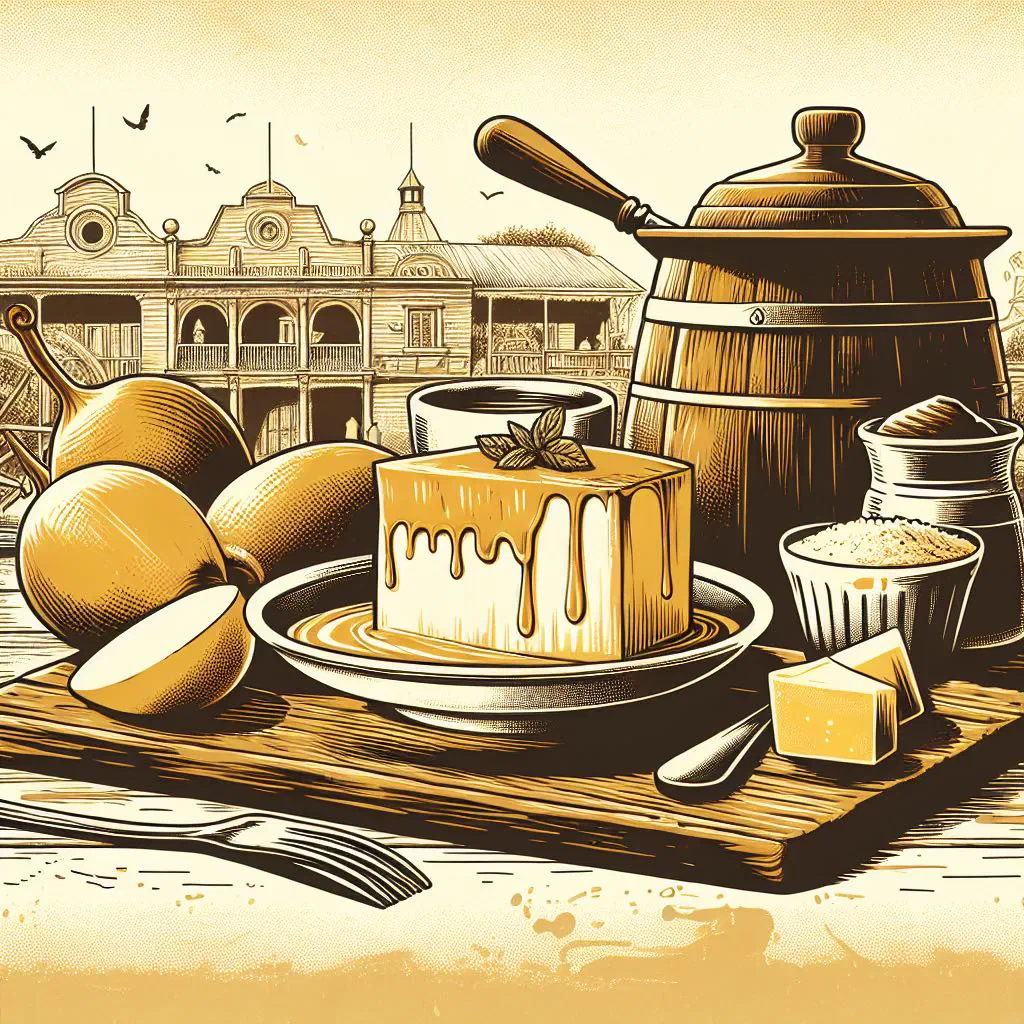 Slices of fresh cheese served with fruit preserve and walnuts on a wooden board