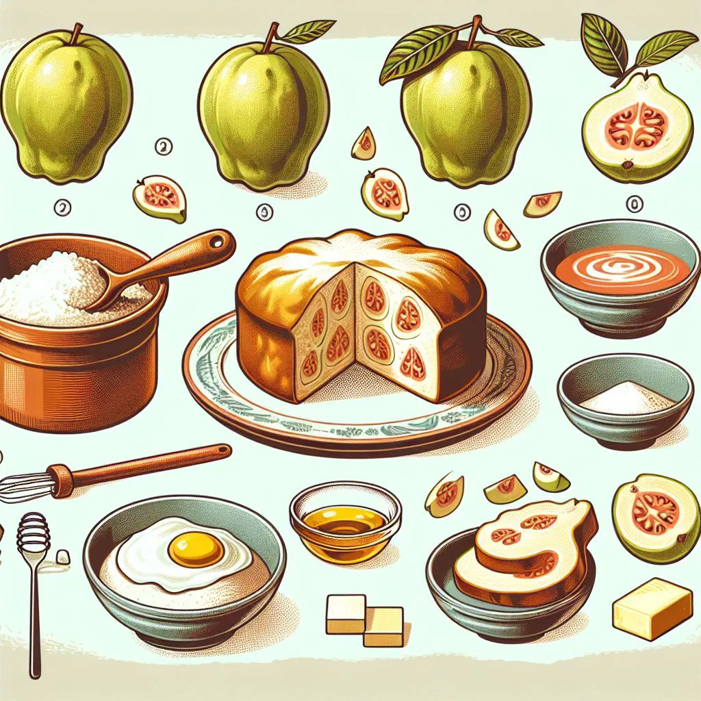 Sliced loaf of Bahamian guava bread on a wooden board