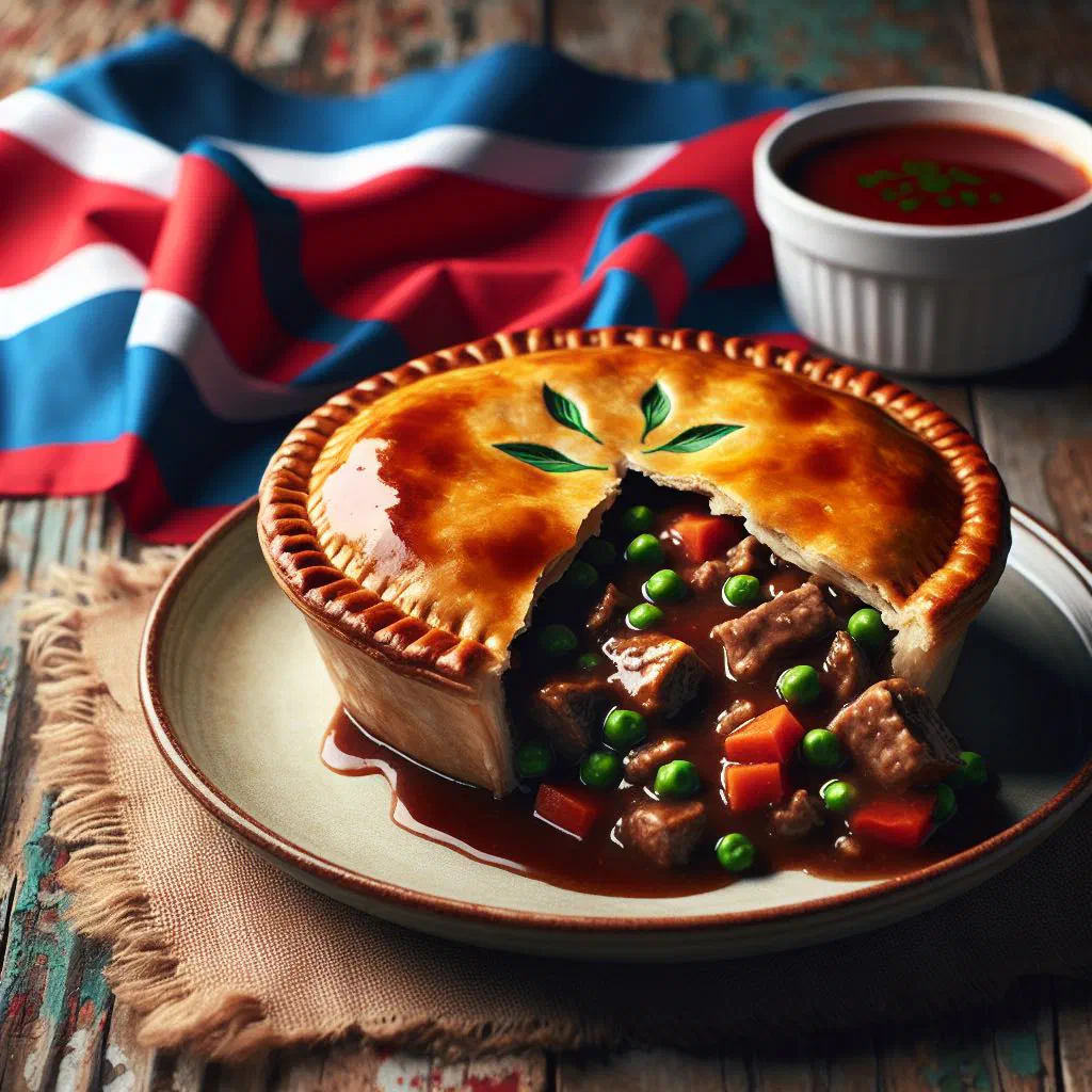 Golden Belizean meat pies with a flaky pastry crust