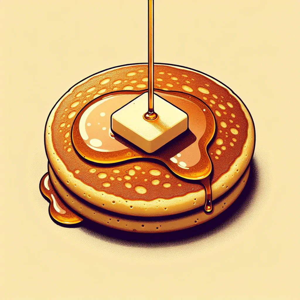 Golden Belizean johnny cakes stacked on a plate