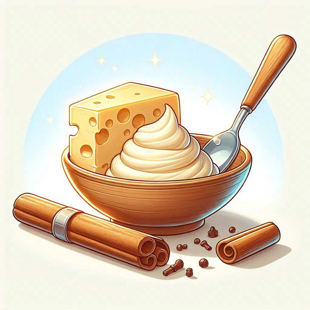 Scoops of queso helado dusted with cinnamon and toasted coconut