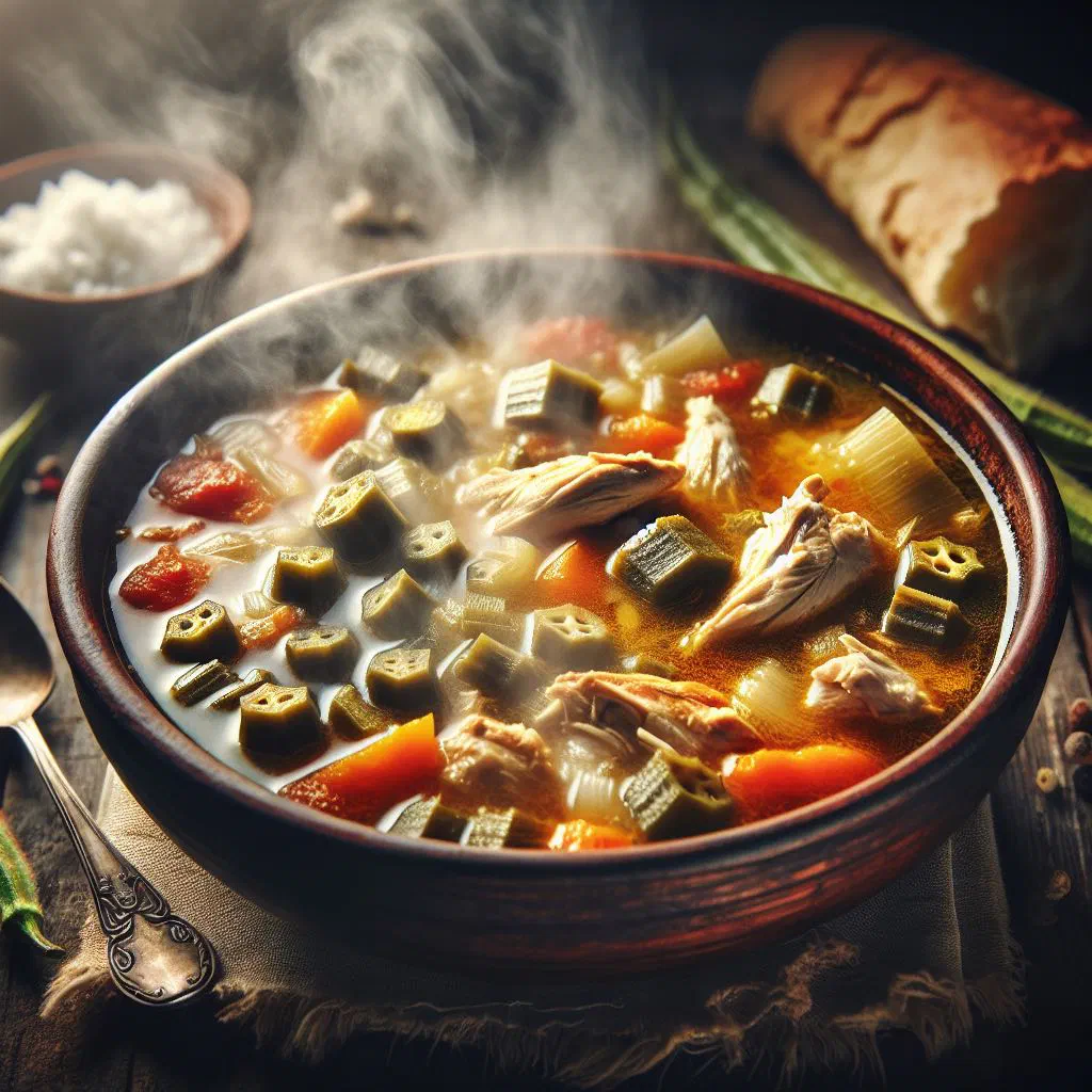 A bowl of Begova čorba with tender lamb, white beans and vegetables