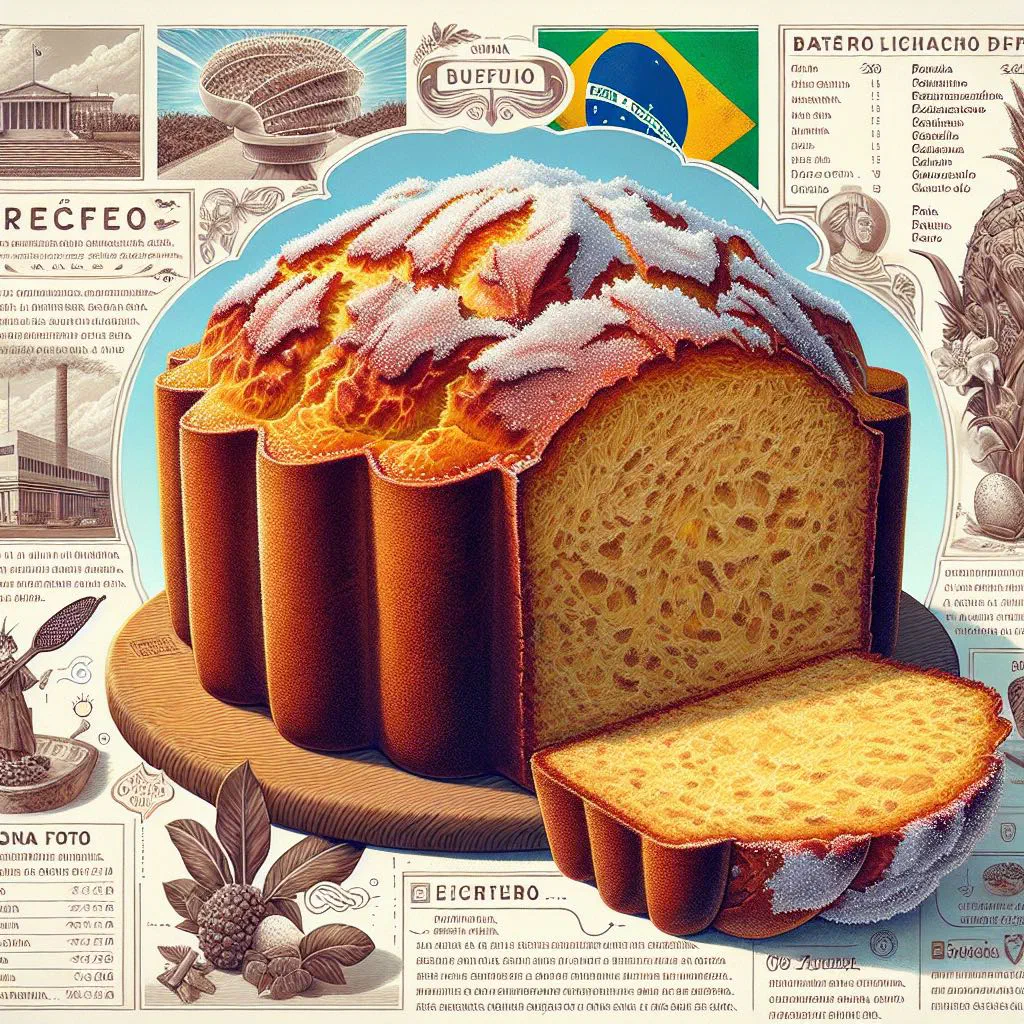 Brazilian cuca with fresh fruit and a crumbly streusel topping