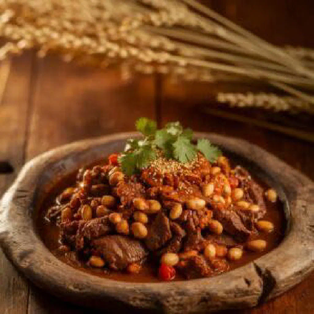 A hearty bowl of Intoryi made from beans and maize flour