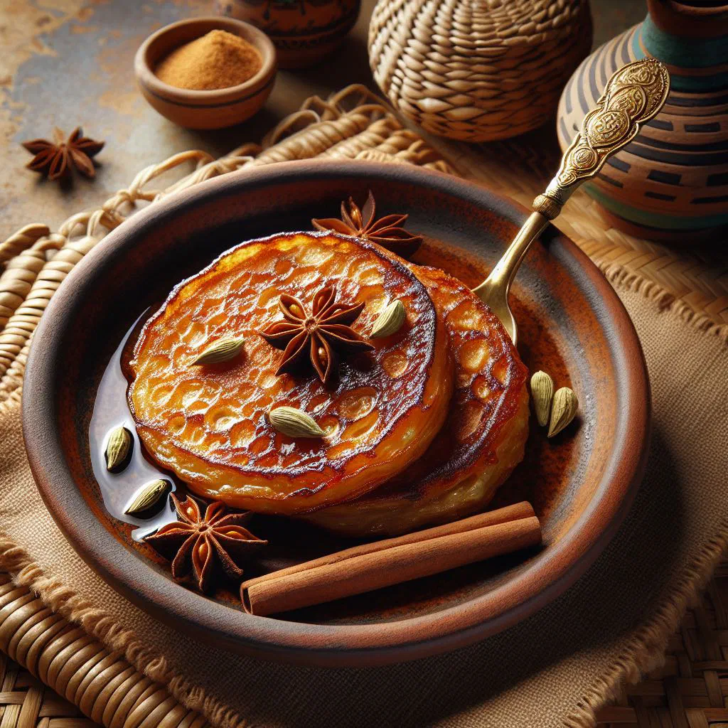 Comorian mkatra siniya with spiced rice, tender meat and fresh coriander