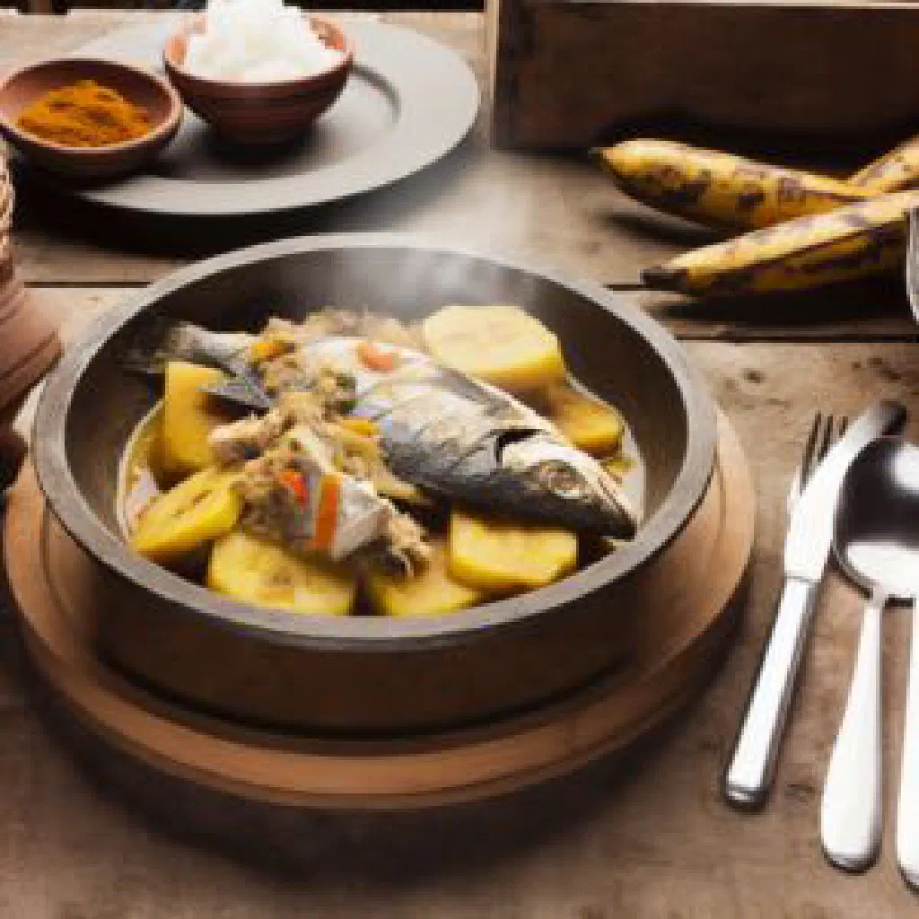 Modica with tender meat, tomatoes and roasted peanuts in a bowl