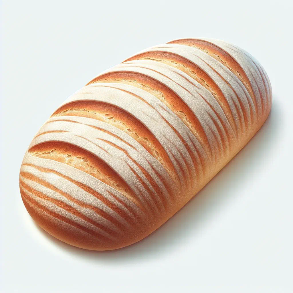 Round loaf of dense golden tapalapa bread on a wooden board