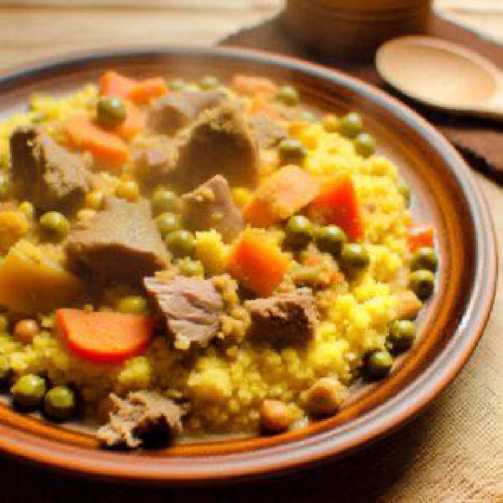 A bowl of thick tihlabankulu maize porridge from Eswatini