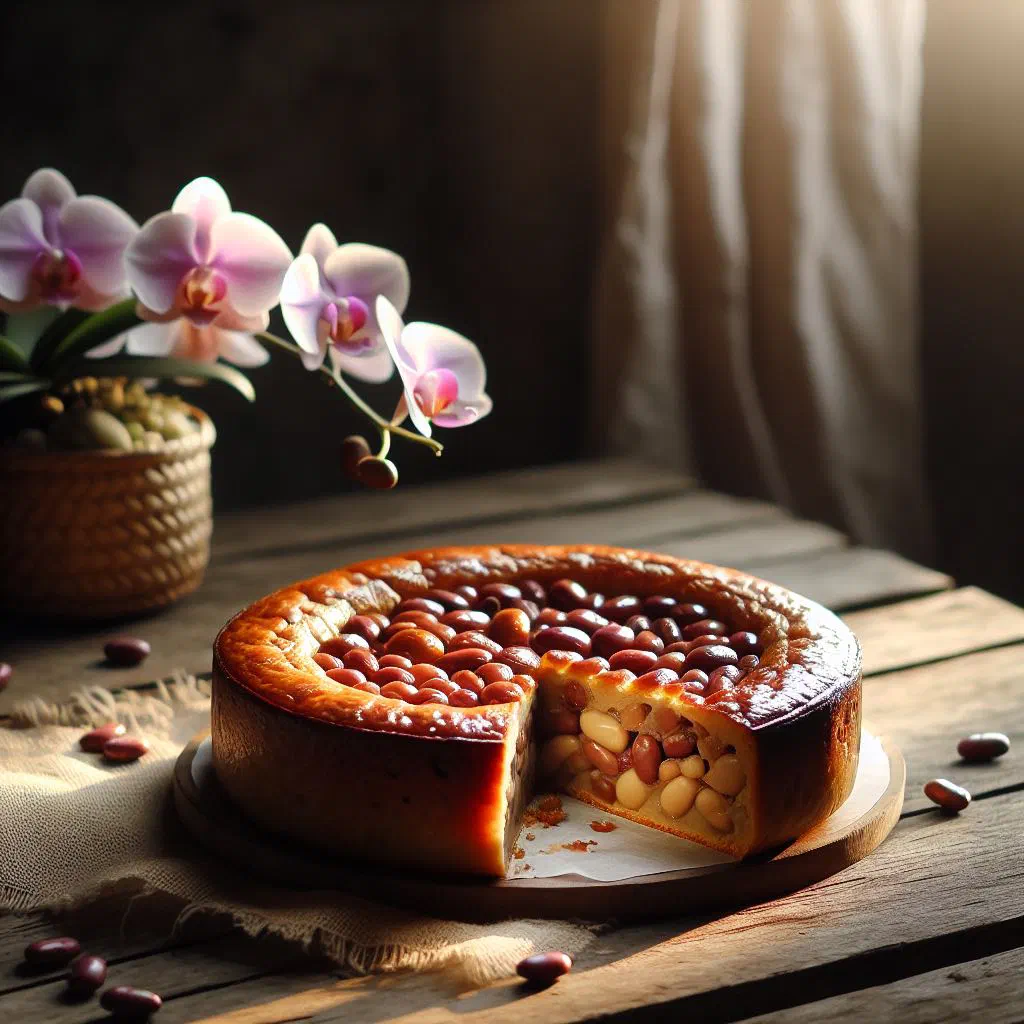 Golden, crispy Gambian bean cakes served warm on a plate