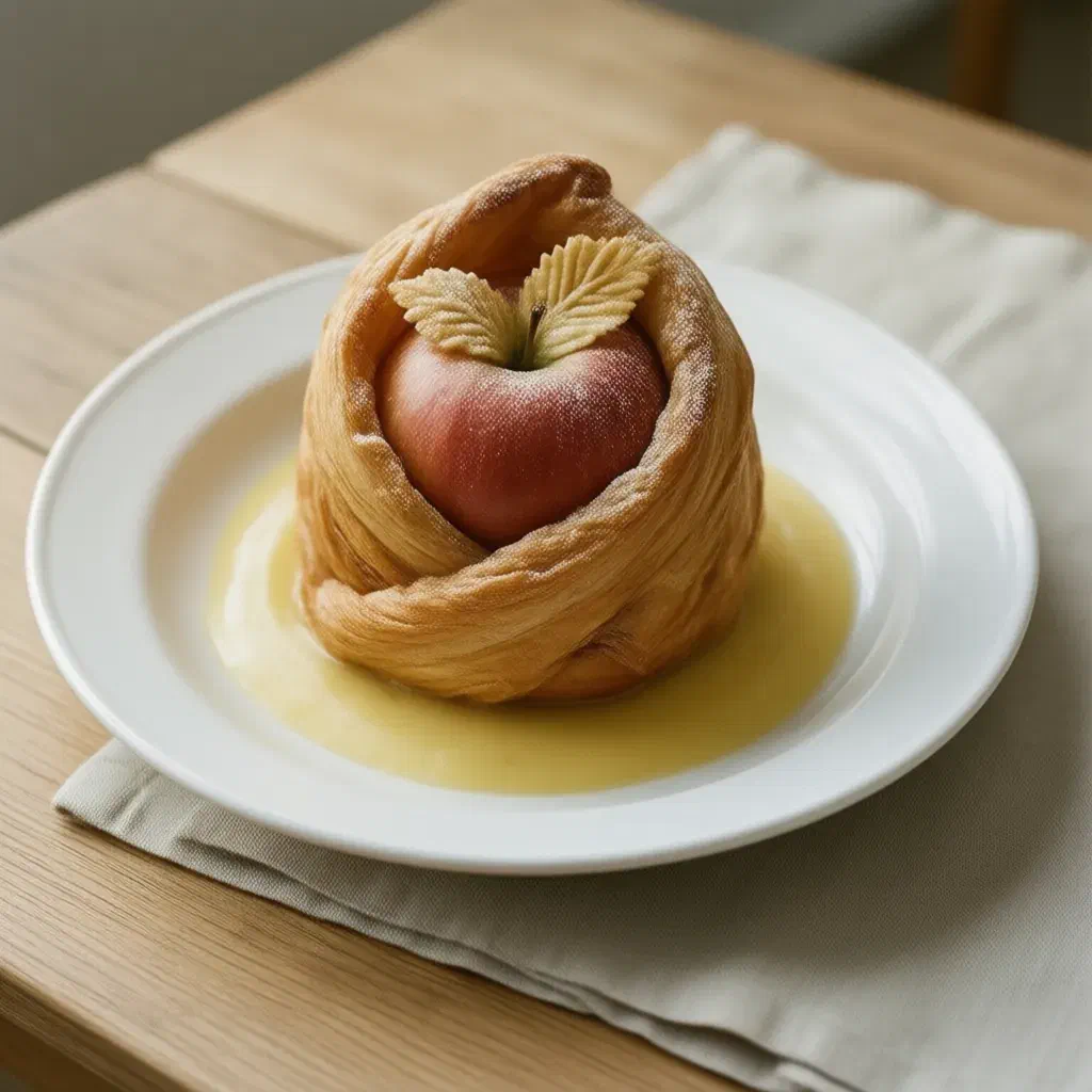 National Dish Germany: Apple in a Dressing Gown (Recipe) · National ...
