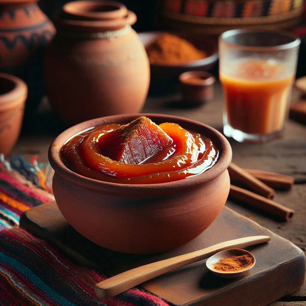 Baked sweet potato dessert dusted with cinnamon in a small dish