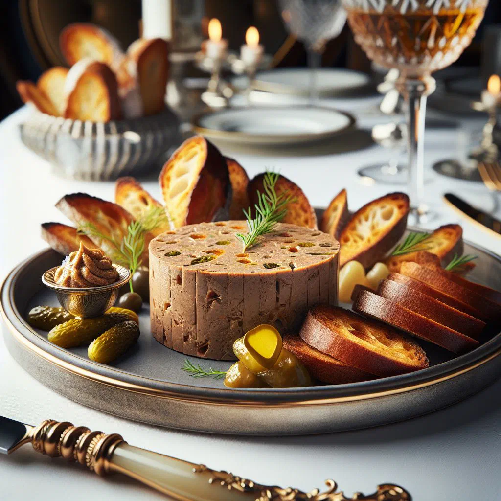Golden baked Guinean pâté pastry with a savoury filling
