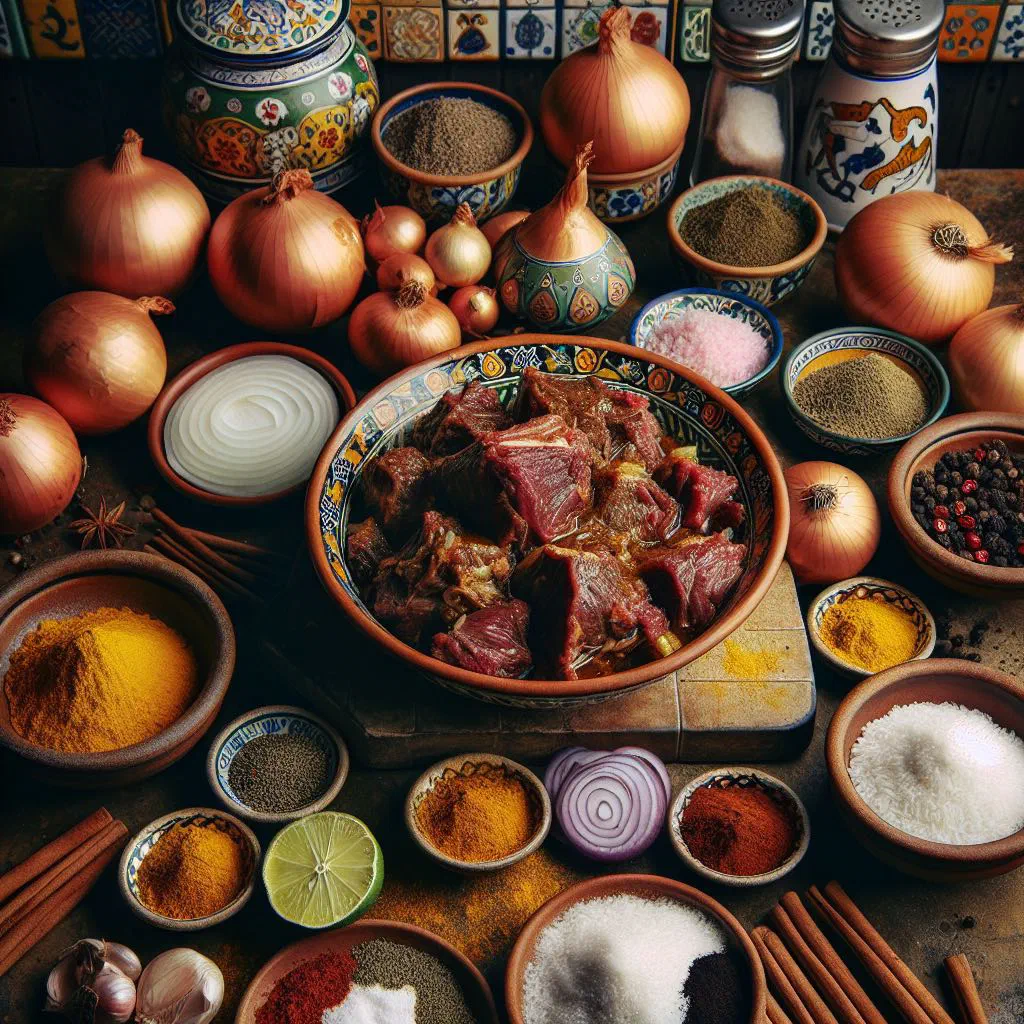 Khoresht-e Shekam Por with tender lamb, basmati rice, nuts and dried fruit