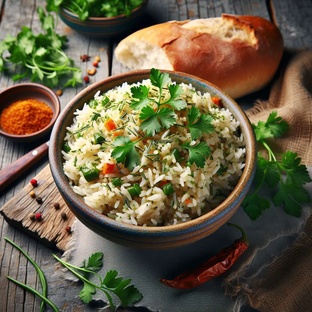 A bowl of creamy frascarelli garnished with fresh herbs and grated cheese