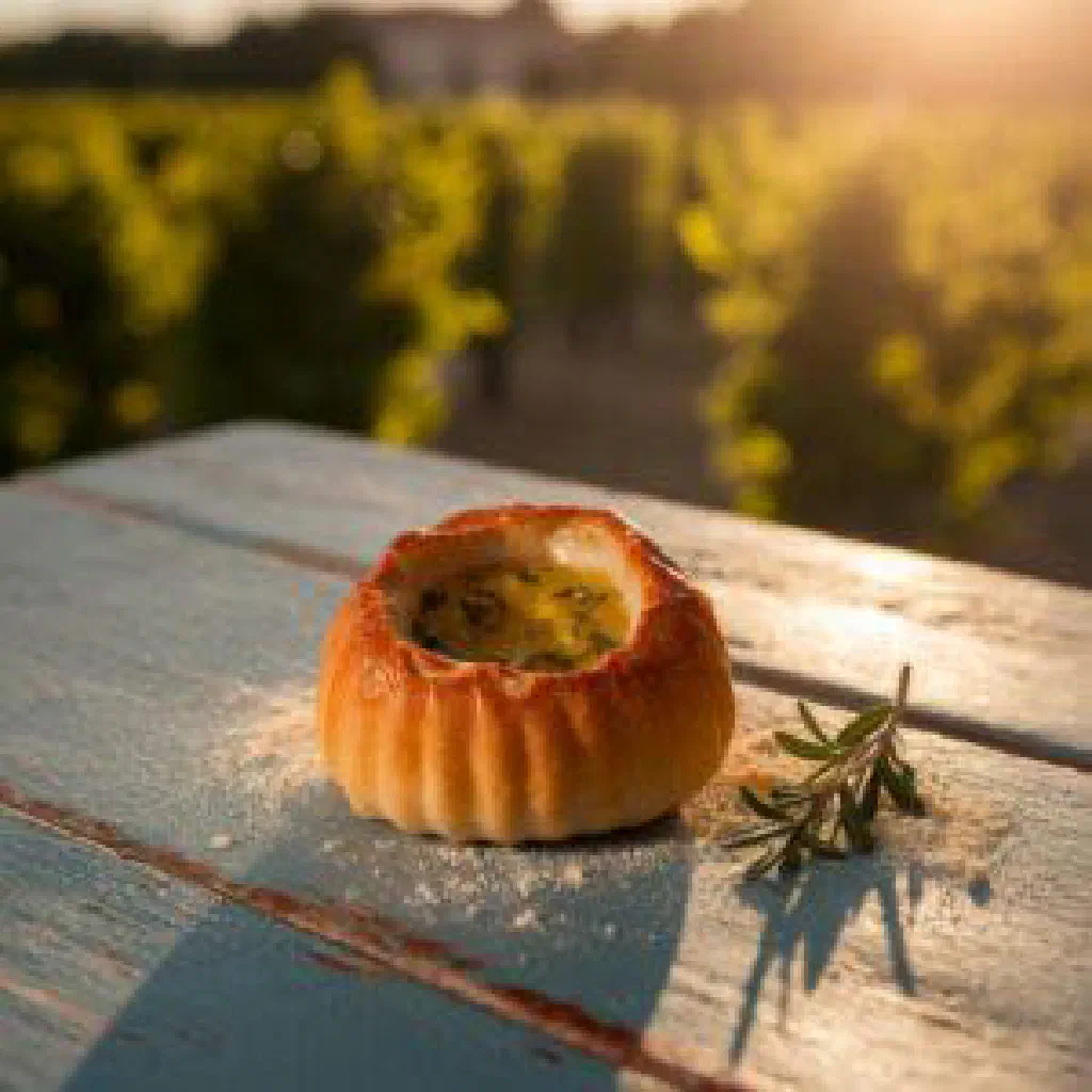 Golden fried panzerotti pugliesi filled with mozzarella and tomato