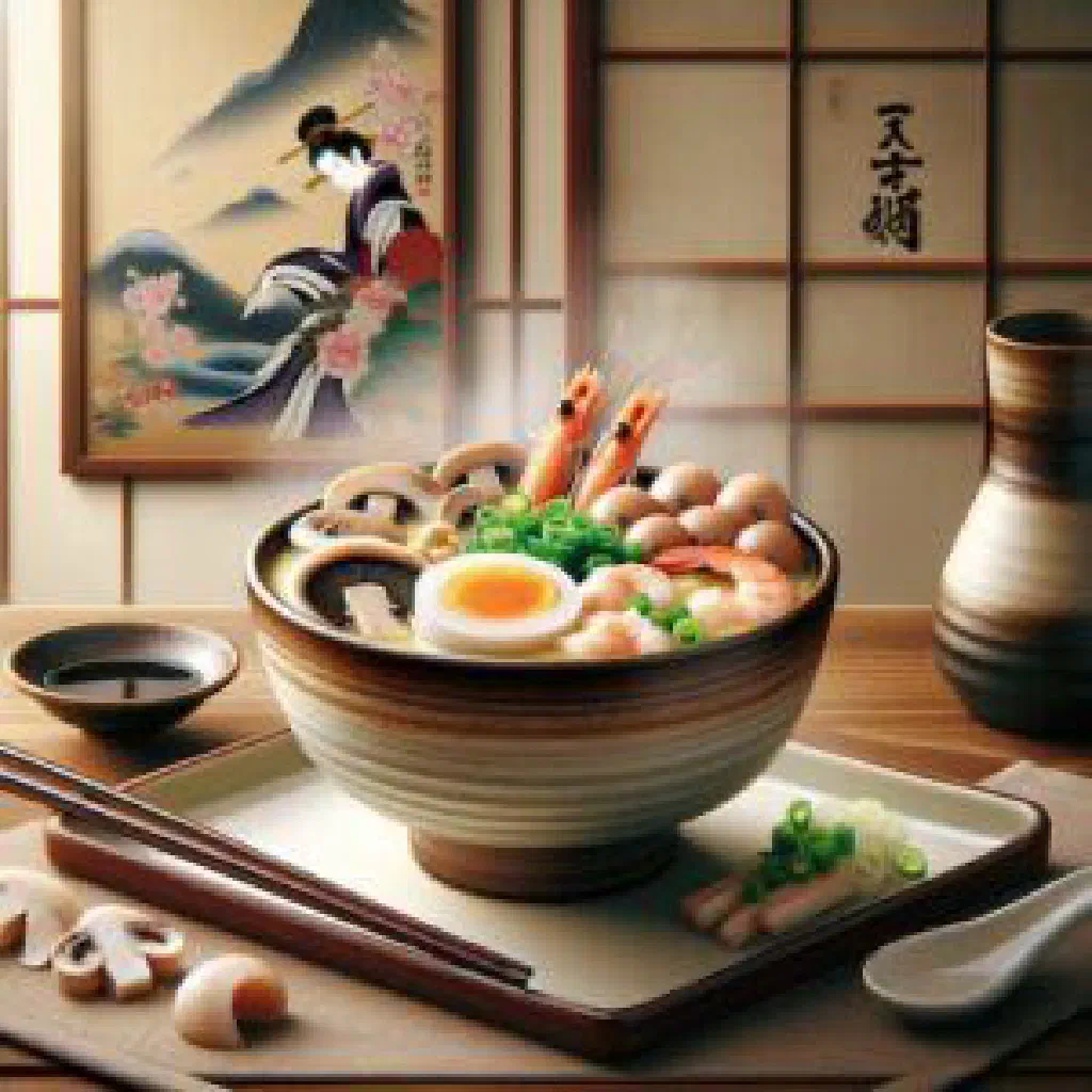 Silky steamed Japanese chawanmushi savoury egg custard in a tea bowl