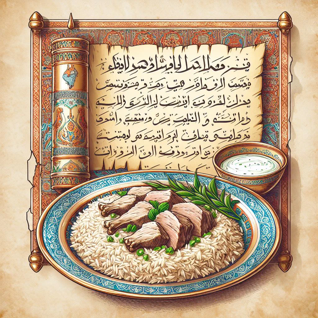 Tender lamb in creamy yoghurt sauce served over fragrant rice with toasted almonds