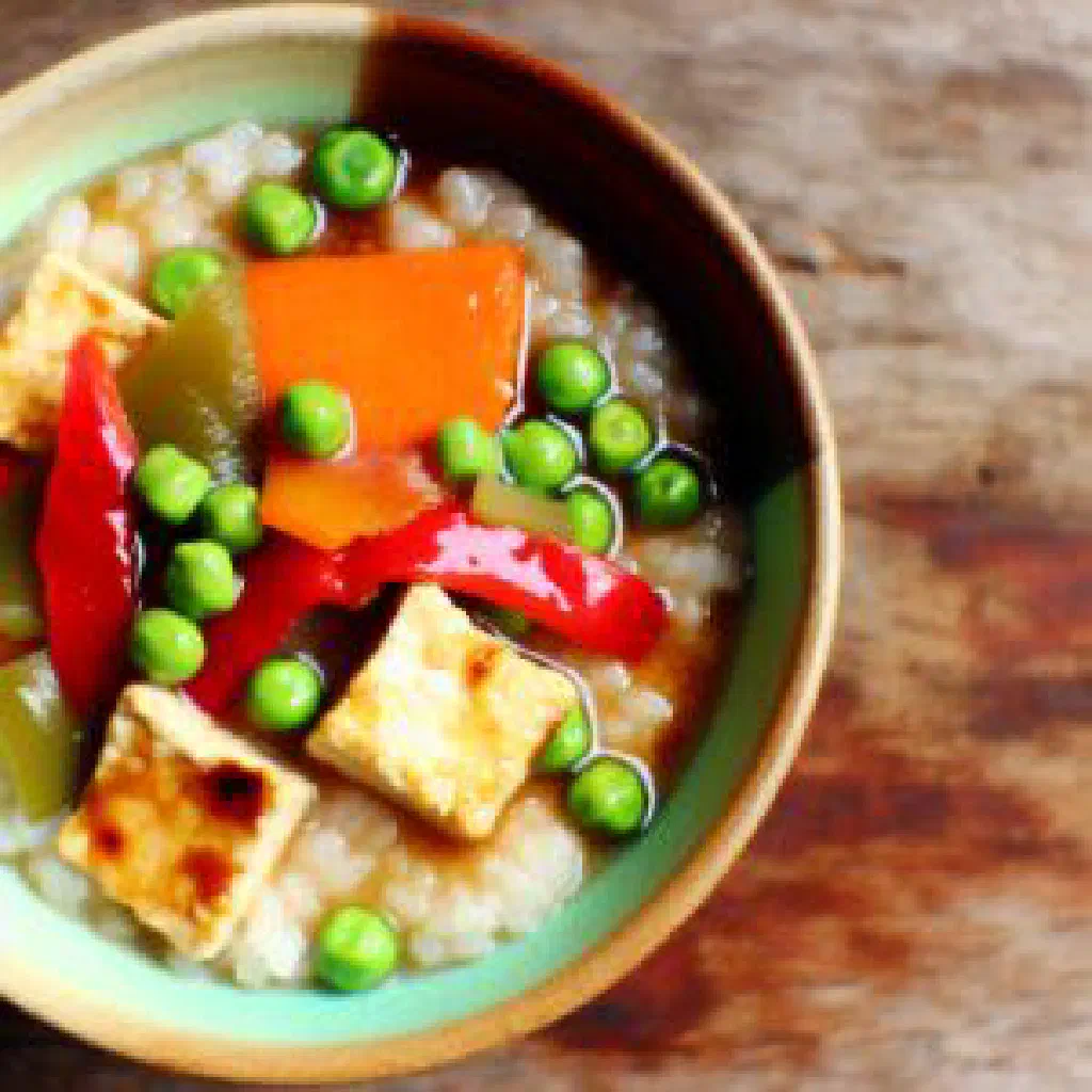 Sakamalaho — fragrant Madagascan rice with vegetables and fresh herbs