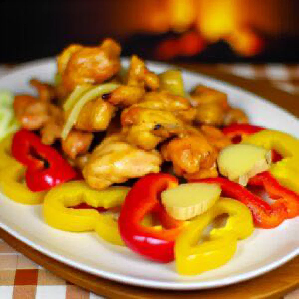 Malagasy vary sy akoho with tender chicken and fragrant rice garnished with fresh herbs