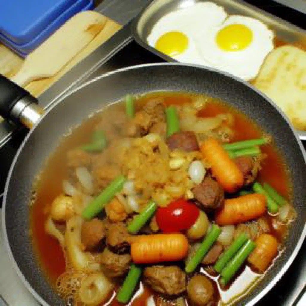 Zithere, a Malawian dish of fish and vegetables garnished with fresh coriander