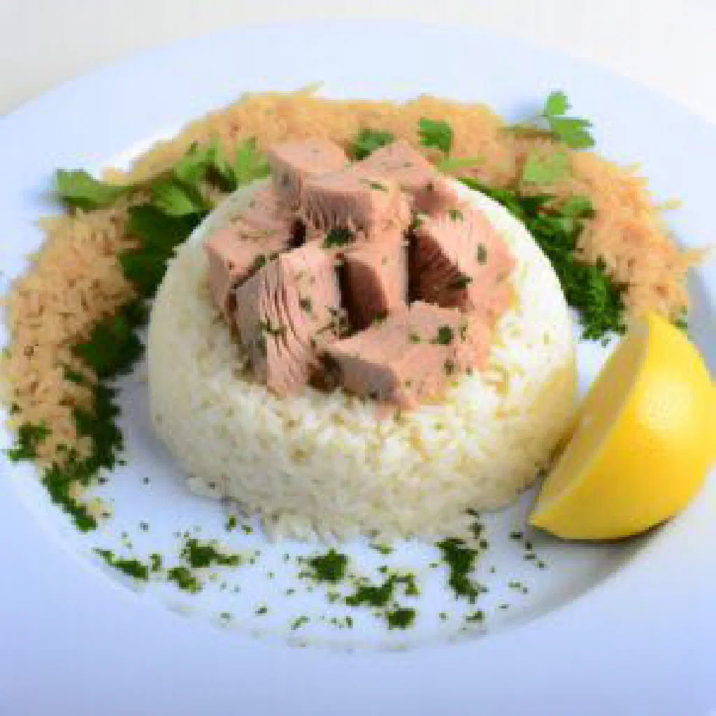Slices of Thuni Boakibaa, a spiced tuna, rice and coconut cake from the Maldives