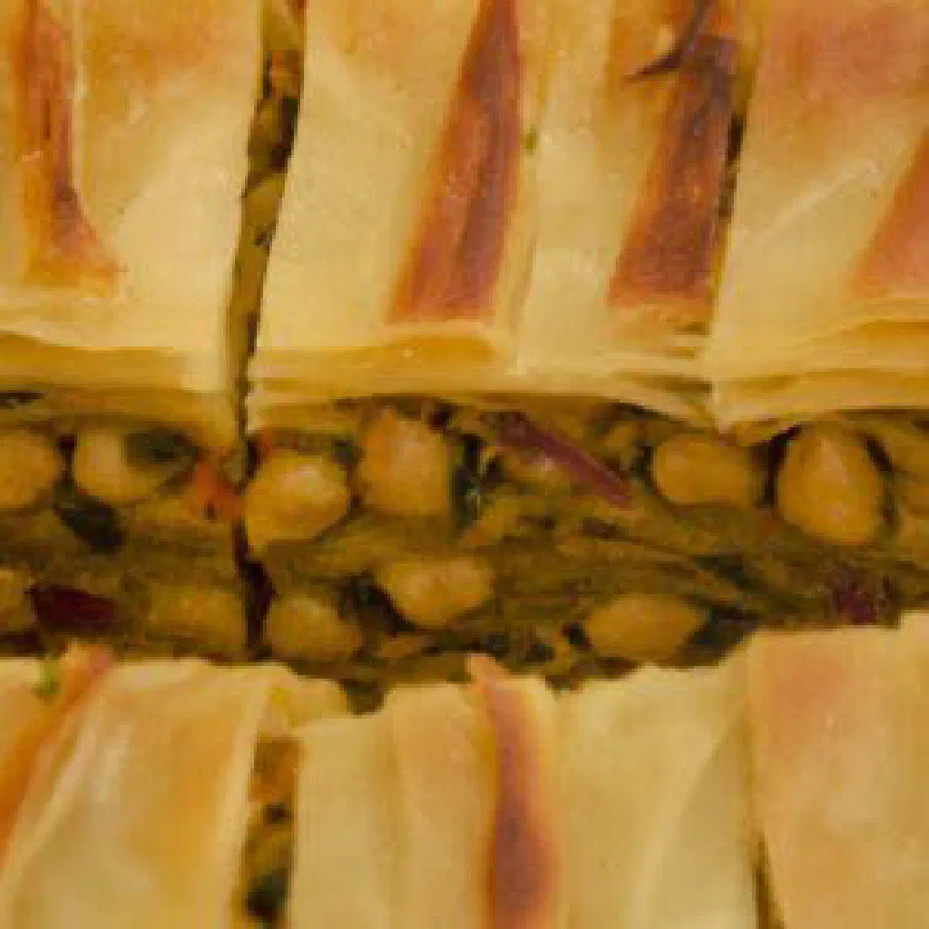 Golden, crisp Moroccan pastilla parcels filled with spiced chicken