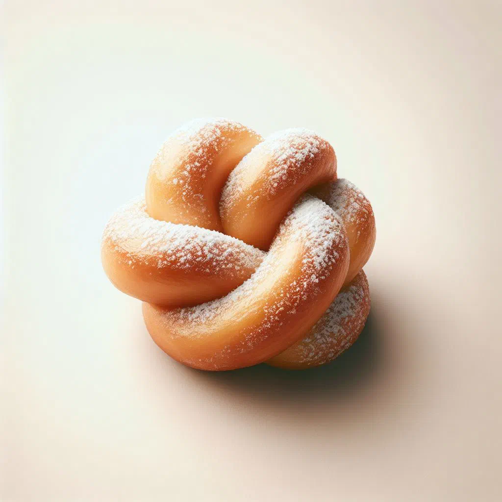 Golden fried Nonnevotten dusted with cinnamon sugar