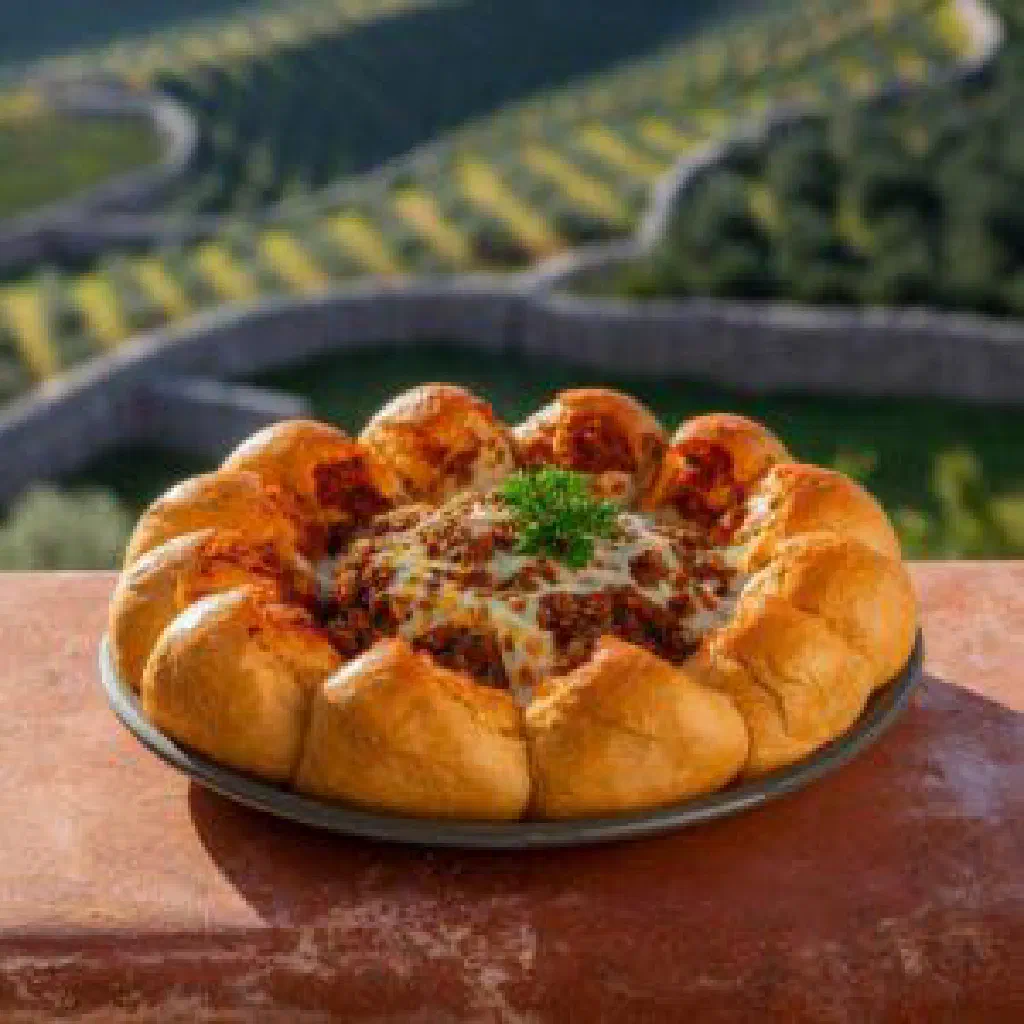 Hearty Macedonian Armašica with tender meat, potatoes and peppers