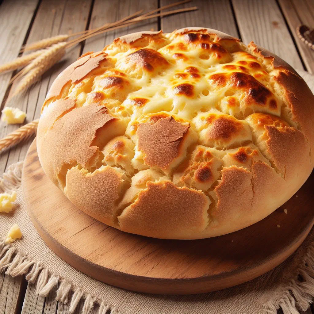 Golden Chipa de Almidón cheese bites fresh from the oven