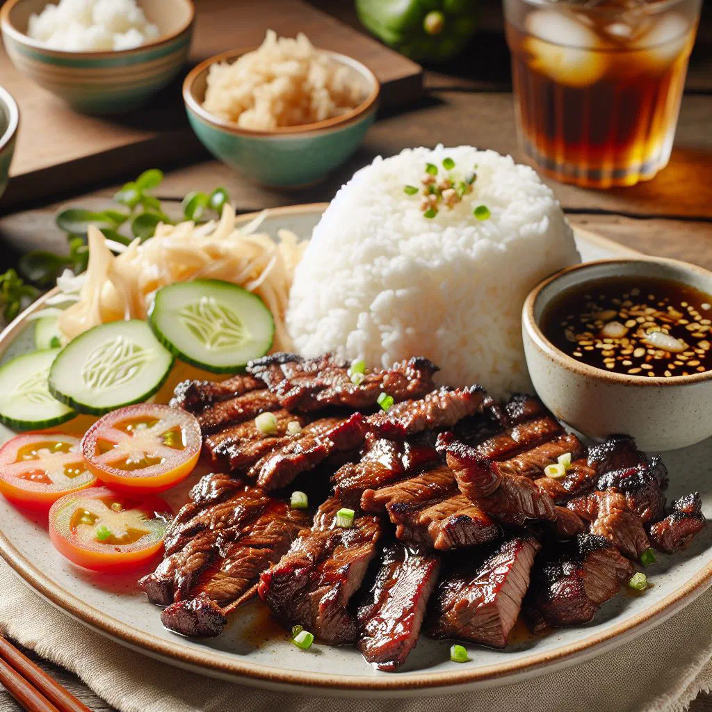 Golden, crispy fried Peruvian pork belly served on a plate