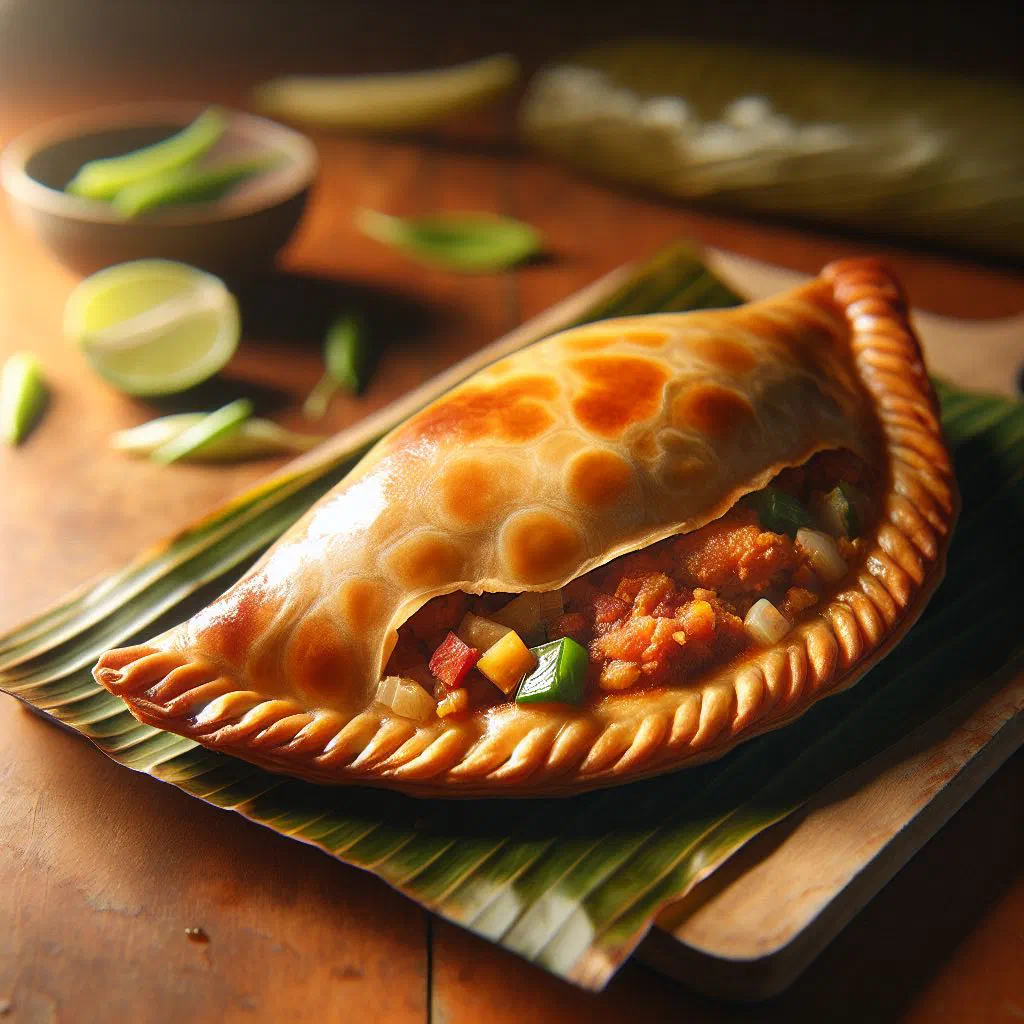 Golden fried Empanada Ilocano pastries with a crisp crust