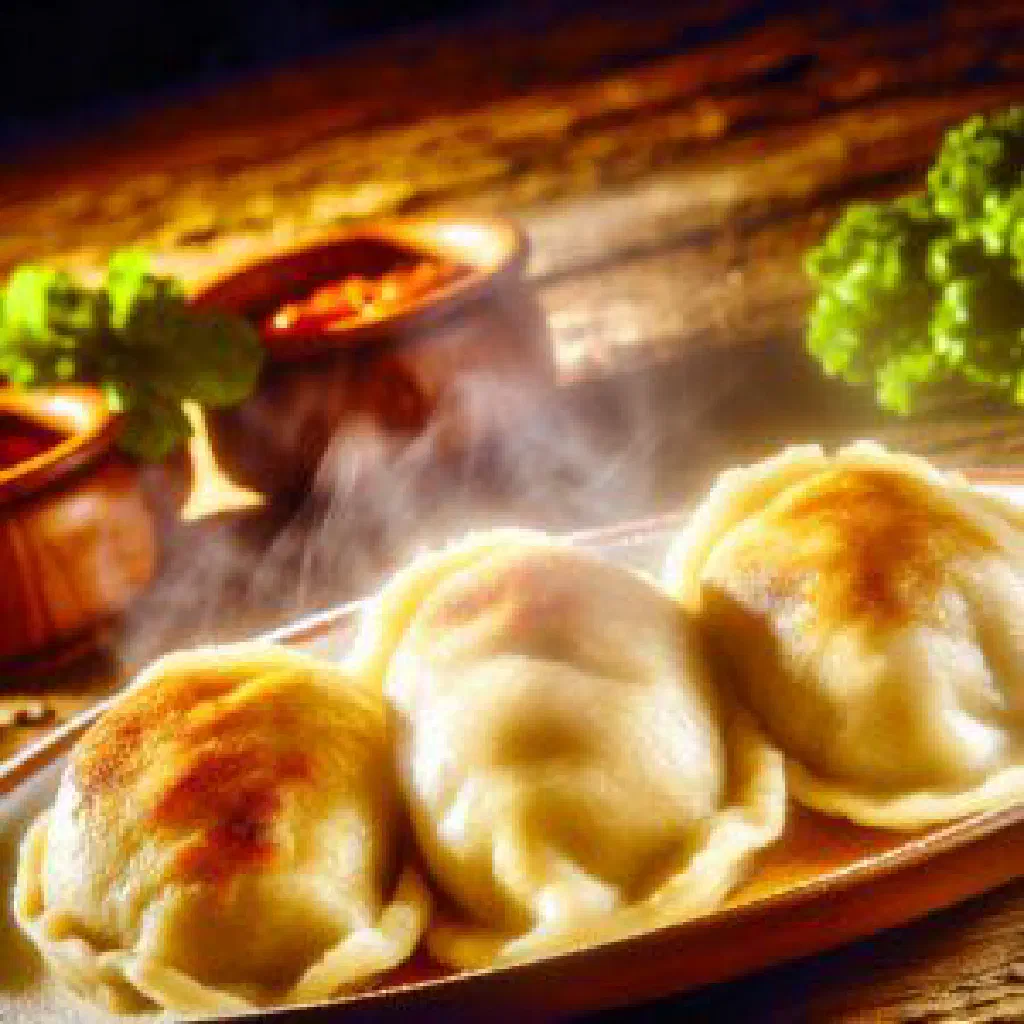 Golden fried Marouf pastry pockets with a spiced meat filling