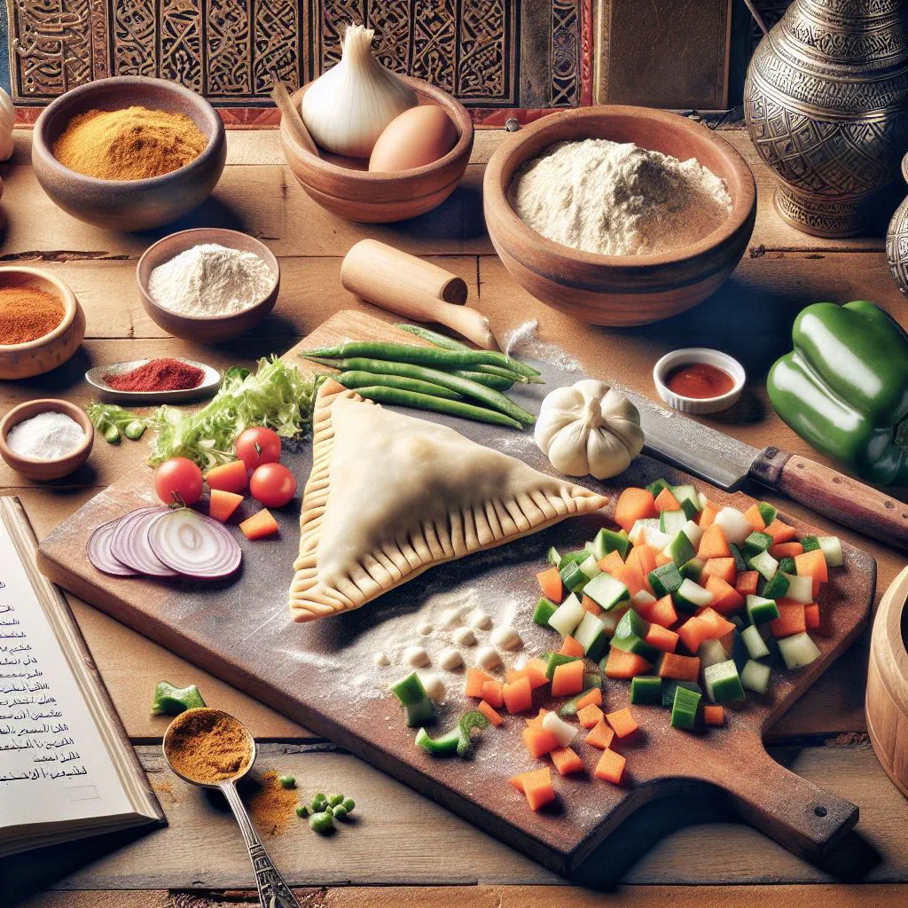 Golden, crisp fried samosas filled with spiced minced meat
