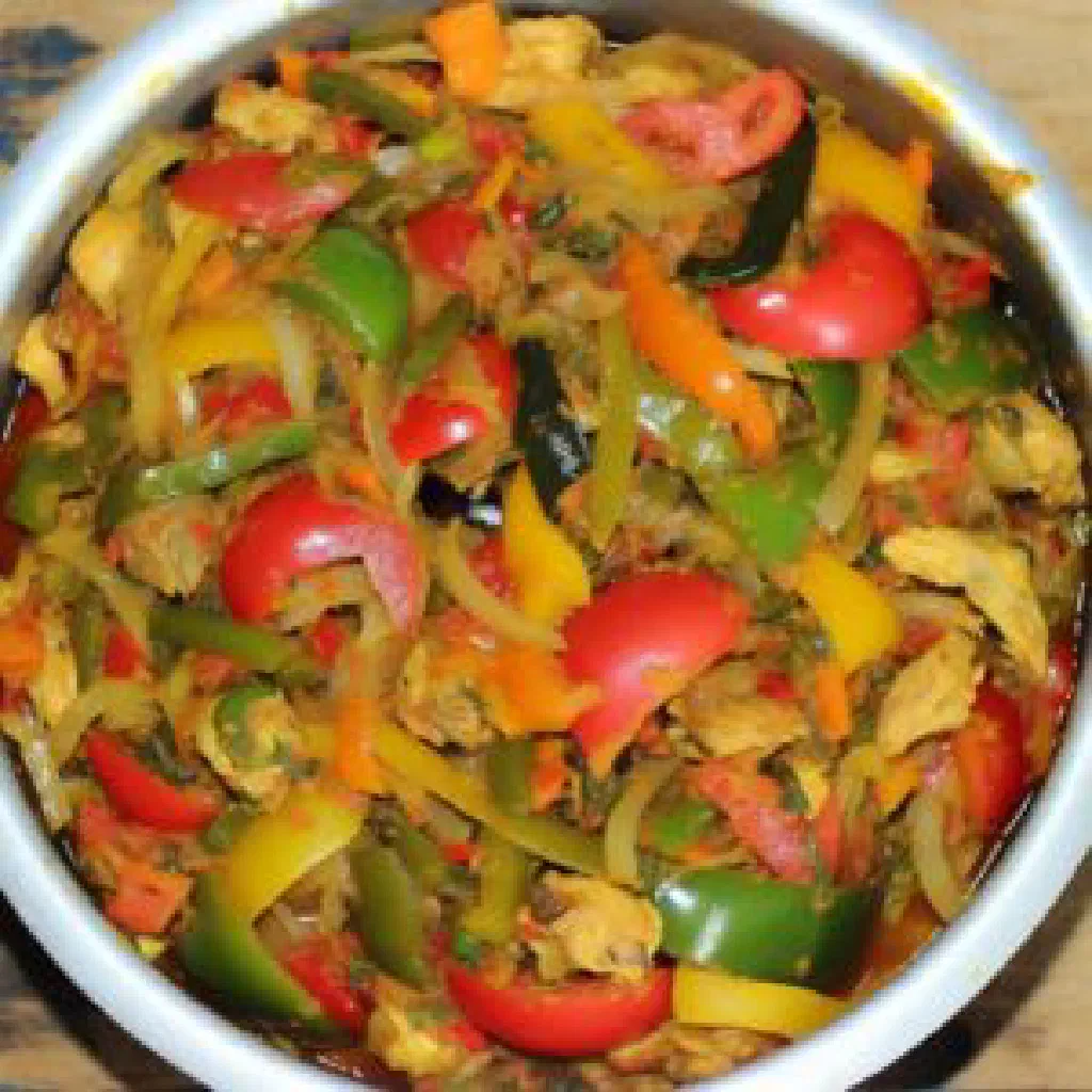 Somali isku-dhex karis with spiced beef, vegetables and basmati rice
