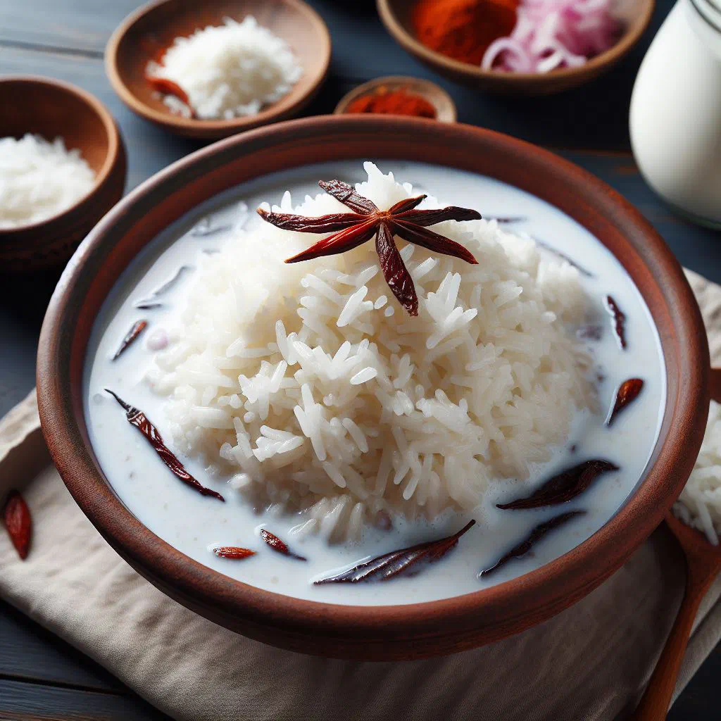 Diamond-cut pieces of kiribath milk rice on a serving plate
