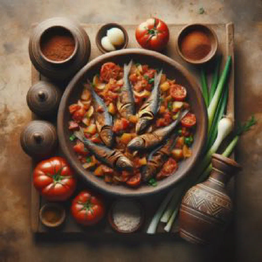 Slow-cooked Sudanese kajaik with tender spiced meat served with rice and flatbread
