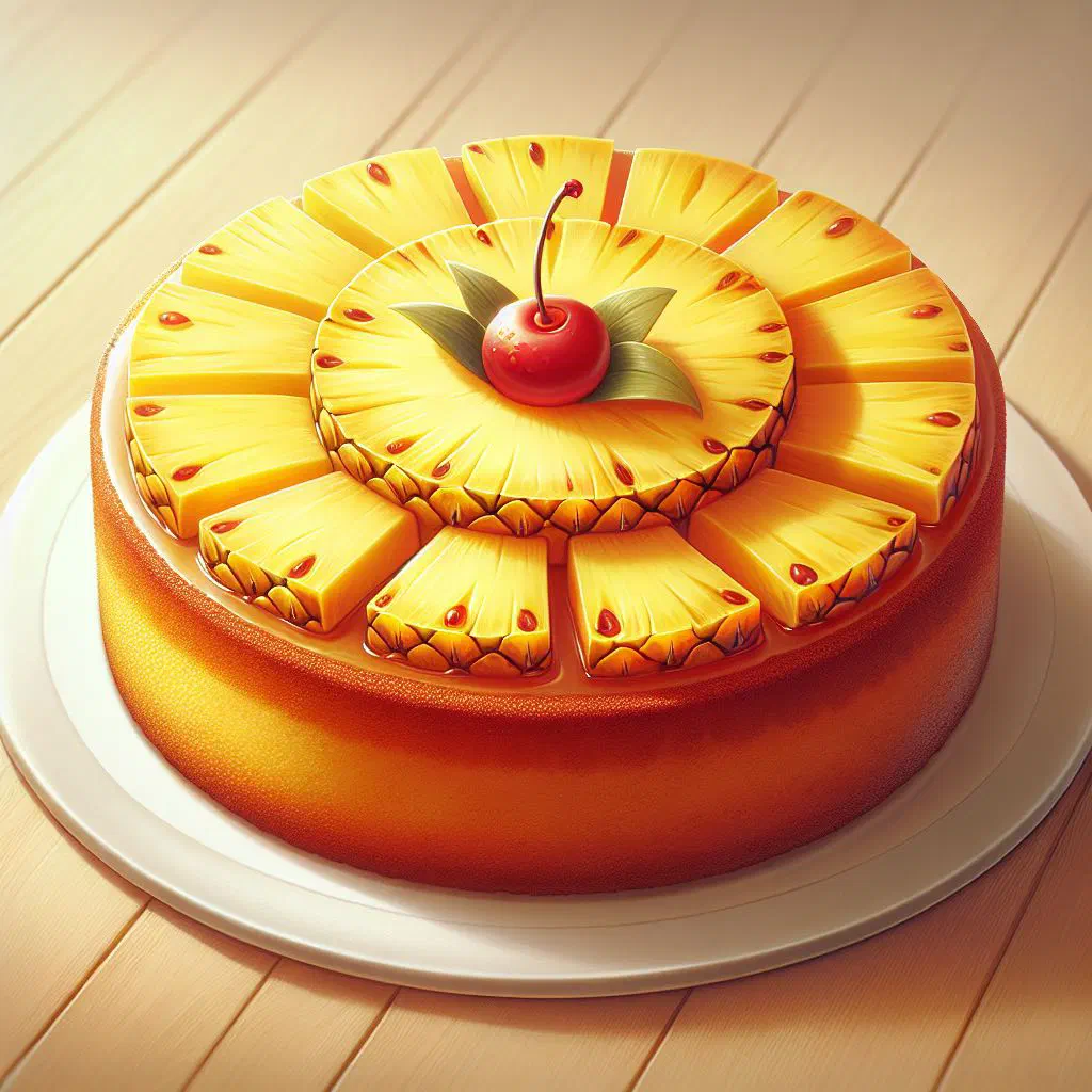 Golden Taiwanese pineapple cakes with a sweet fruit filling on a plate