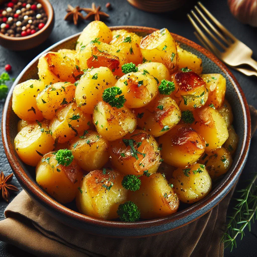 Baked Fırın Kumpir potato stuffed with melted cheese and colourful vegetables