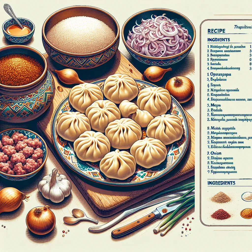 Golden pan-fried Taze Chuchvara dumplings garnished with fresh herbs