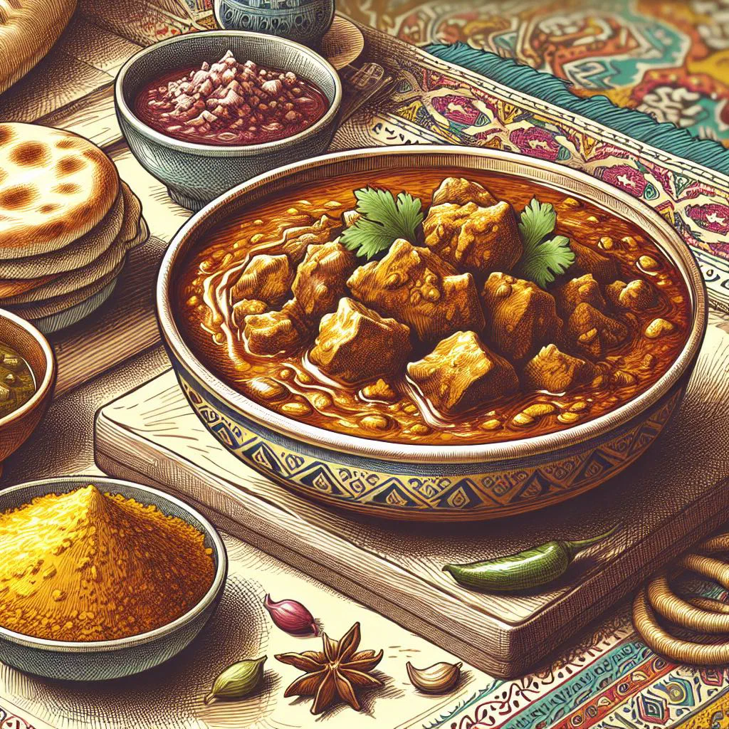 Creamy Emirati madrooba with spiced fish served over rice