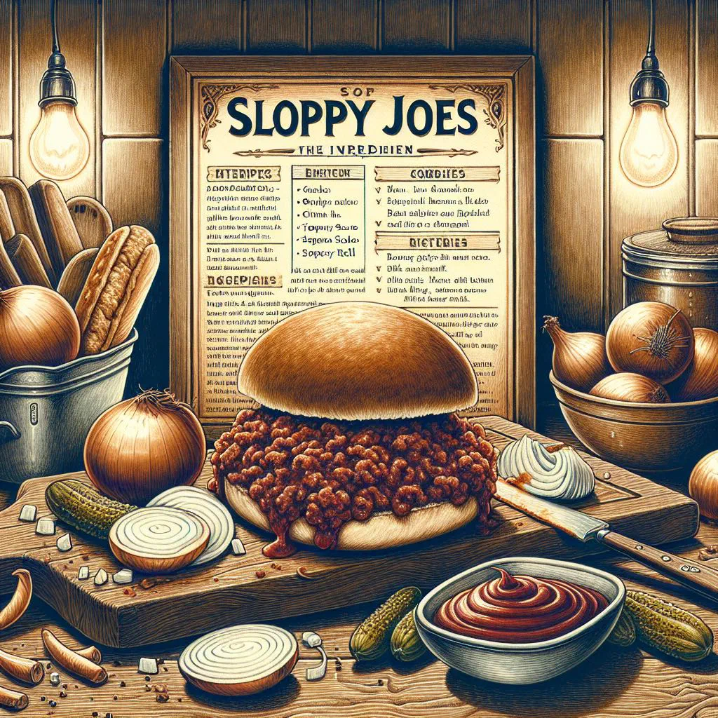 Sloppy Joes with saucy minced beef piled into a soft burger bun