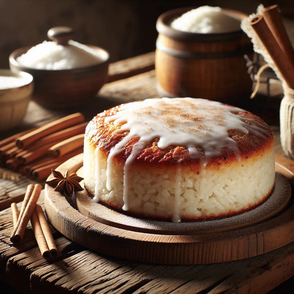 Steamed Banh It Tran rice cakes with a savoury filling and chopped spring onions